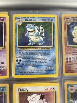 Pokemon Complete Master Base Set 92/102 WOTC Vintage 1999 w Blastoise Holos Rare - Image 3