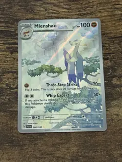 Mienshao 200/182 SV04: Paradox Rift Holo Pokemon - Image 3