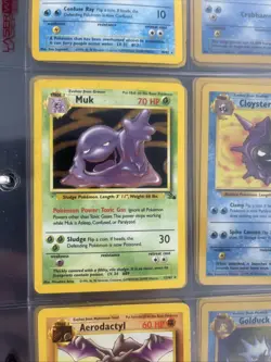 Near Complete Fossil Set 48/62 WOTC Vintage Pokemon Cards HOLO 1999 Holos Rares - Image 5