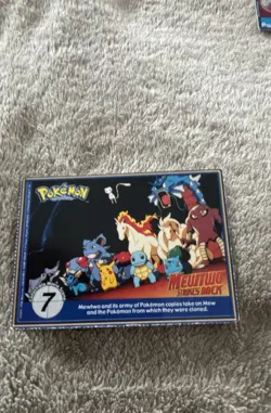 Pokemon TCG Round One Equals Defeat Pokemon Topps Mewtwo Strikes Back 7 - Image 1