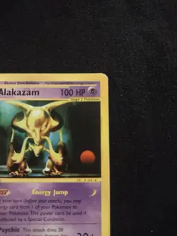 Alakazam 2/144 Pokemon Trading Card Game eCard Skyridge Lightly Played TCG LP - Image 3