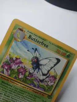 1st Edition Butterfree 33/64 Uncommon 1999 Jungle WOTC Pokemon Cards LP! - Image 3