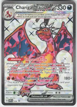 Charizard ex 056 Holo Promo Scarlet & Violet Promo Pokemon Holo NM - Image 2