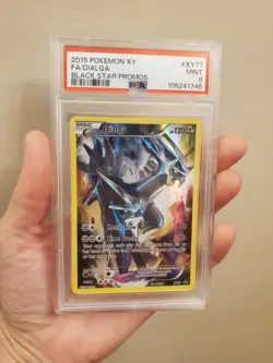 2015 Pokemon XY77 Dialga Psa 9 Rare LOW Pop 103 Black Star Promo - Image 1