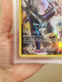 2015 Pokemon XY77 Dialga Psa 9 Rare LOW Pop 103 Black Star Promo - Image 4