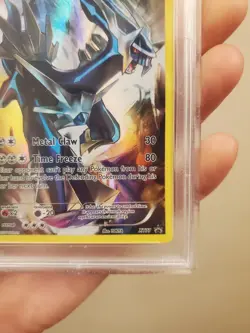 2015 Pokemon XY77 Dialga Psa 9 Rare LOW Pop 103 Black Star Promo - Image 5