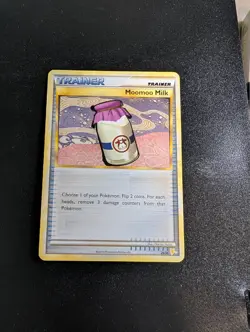Moomoo Milk (#26) 26/30 Common HGSS Trainer Kit: Gyarados & Raichu Pokemon LP - Image 1