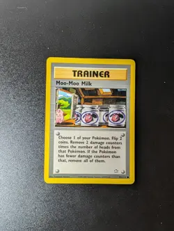 Moo-Moo Milk 101/111 Common Neo Genesis Pokemon Unlimited Lightly Played - Image 1