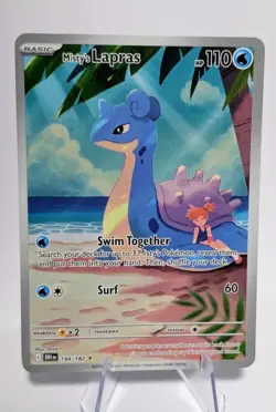 Misty's Lapras 194/182 Sv10: Destined Rivals Holo Pokemon - Image 1