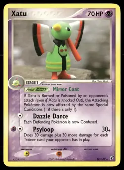 Xatu 29/107 Rare Deoxys Pokemon NM - Image 1