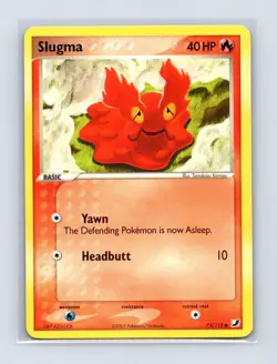 Slugma 73/115 Common Unseen Forces Pokemon Lightly Played - Image 1