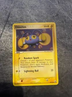 Chinchou 50/92 Common Legend Maker Pokemon NM - Image 1