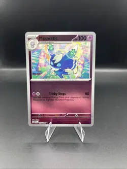 MEOWSTIC 037/086 - Pokemon ME04: Chaos Rising UC Reverse Holo NM - - Image 1