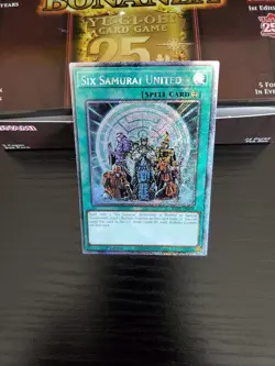 Yugioh Bonanza - Six Samurai United - Platinum Secret Rare - RA03-EN054 - Image 1