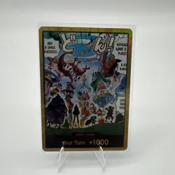 One Piece The Azure Sea's Seven Egghead Gold Don!! Card - Image 1
