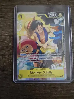 One Piece Monkey D Luffy OP10-111 Welcome Pack 2026 Vol 1 English Full Art Promo - Image 1