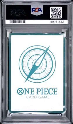 2026 One Piece Op14 The Azure Sea's Seven Don!! Card Dracule Mihawk Gold PSA 10 - Image 2