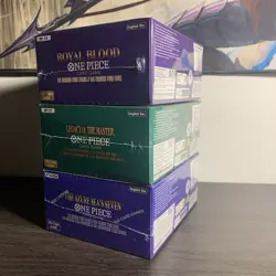 ONE PIECE BOOSTER BOX LOT of 3!!! OP-10/OP-12/OP-14 SEALED ENGLISH NEW - Image 4