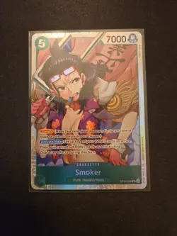 Smoker OP10-030 SR Super Rare Foil | OP10 Royal Blood | One Piece TCG English - Image 1