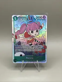 One Piece Perona OP12-034 Super Rare Legacy of the Master Mint NM Condition - Image 1