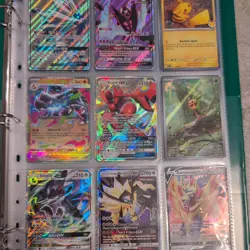 72 Card Pokemon Binder Collection. ALL EXs, GXs, Illustration Rares and Promos - Image 1
