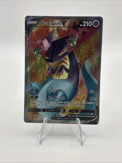 Pokemon TCG Dragapult V Ultra Rare Holo Card 183/192 Full Art Rebel Clash NM - Image 1