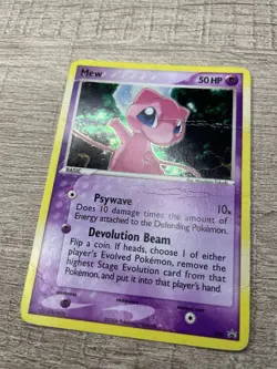 RESERVED Pokemon TCG Mew Holo Promo 2-Card Lot 2006 POP Series 2/EX Legend Maker - Image 1