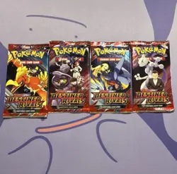 Pokemon TCG Destined Rivals Booster Pack Art Set Brand New Sealed - Image 1