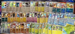 2025 Pokemon JPN Black Bolt & White Flare Lot of 124 POKE BALL REV. NO DUPES NM - Image 1