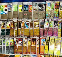 2025 Pokemon JPN Black Bolt & White Flare Lot of 124 POKE BALL REV. NO DUPES NM - Image 3