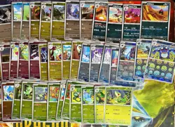 2025 Pokemon JPN Black Bolt & White Flare Lot of 124 POKE BALL REV. NO DUPES NM - Image 5