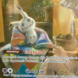 2024 Pokemon Paldean Fates Mimikyu Pokemon Center ETB BSP Promo #075 PSA 9 - Image 5
