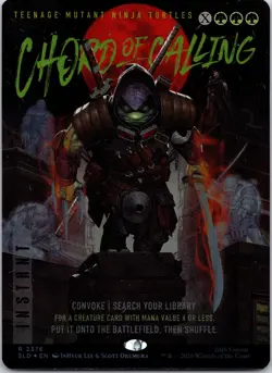 Chord of Calling 2376 FOIL MTG Secret Lair TMNT The Last Ronin NM - Image 1