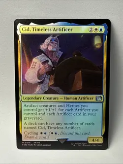Cid, Timeless Artificer (0216) Final Fantasy Foil - Image 1