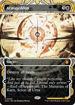 ~ Armageddon ~ NM Foil ~ Secrets of Strixhaven: Mystical Archive ~ MTG ~ - Image 1