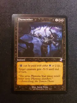 Mtg - Dismember - Time Spiral: Remastered (TSR) -Uncommon - #322 - NM - Image 1
