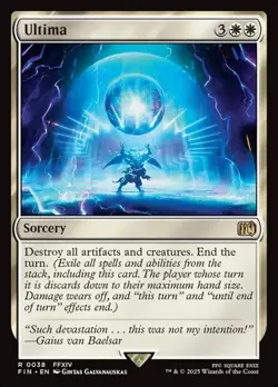 1x Ultima - Foil NM Eng MTG - Final Fantasy - Image 1