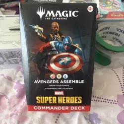 Magic The Gathering: Marvel Super Heroes Avengers Assemble Commander Deck - Image 1