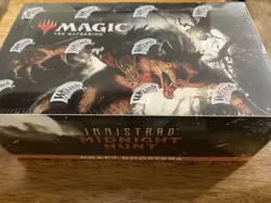 Magic the Gathering: Innistrad: Midnight Hunt-Draft Booster Pack Sealed x8 MTG - Image 1
