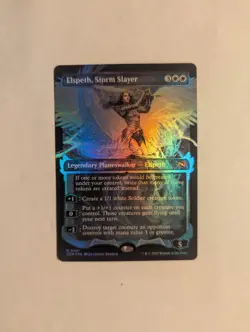 Elspeth, Storm Slayer (Showcase) Tarkir: Dragonstorm Foil - Image 1