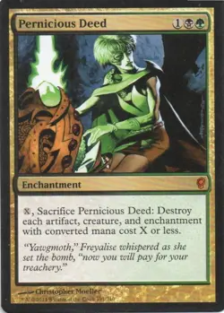 MTG: Conspiracy: Pernicious Deed: Lightly Played Condition - Image 1