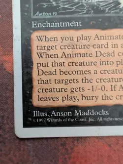 Animate Dead MTG Core Set 5th Edition Regular - Image 2