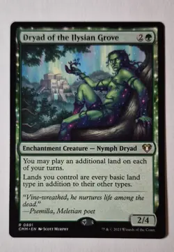 Dryad of the Ilysian Grove Commander Masters Regular - Image 1