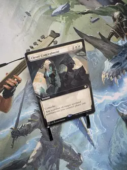 MTG Clever Concealment Extended Art Phyrexia: All Will Be One Commander #043 - Image 1
