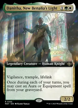 MTG DANITHA, NEW BENALIA'S LIGHT EXTENDED ART MoM: The Aftermath NM - Image 1