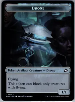 Drone // Lander (0005) Doubled-Sided Token Foil T Edge of Eternities 3 // 5 NM - Image 1
