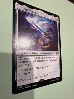 Ultima Weapon Final Fantasy Regular Mtg M/NM Rare 563 - Image 2