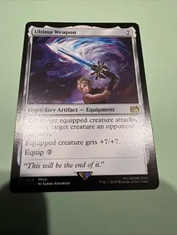 Ultima Weapon Final Fantasy Regular Mtg M/NM Rare 563 - Image 4