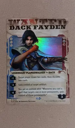 Dack Fayden (1689) MTG: Secret Lair Drop, English Foil NM - Image 1