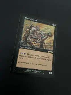 Plaguebearer 71 Rare Exodus Magic: The Gathering Lightly Played MTG - Image 2